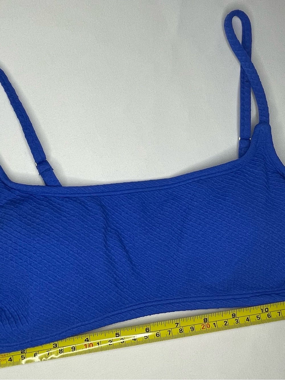 Xhilaration Cobalt Blue Ribbed Bralette
